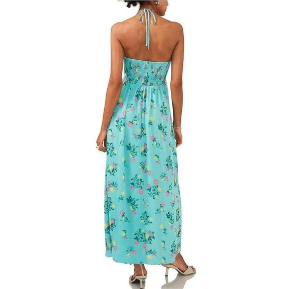 1. State Floral Printed Halter Maxi Dress - Picture 2 of 5